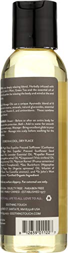 Soothing Touch Ayurveda Bath & Massage Oil – Calming Lavender, 4 Oz
