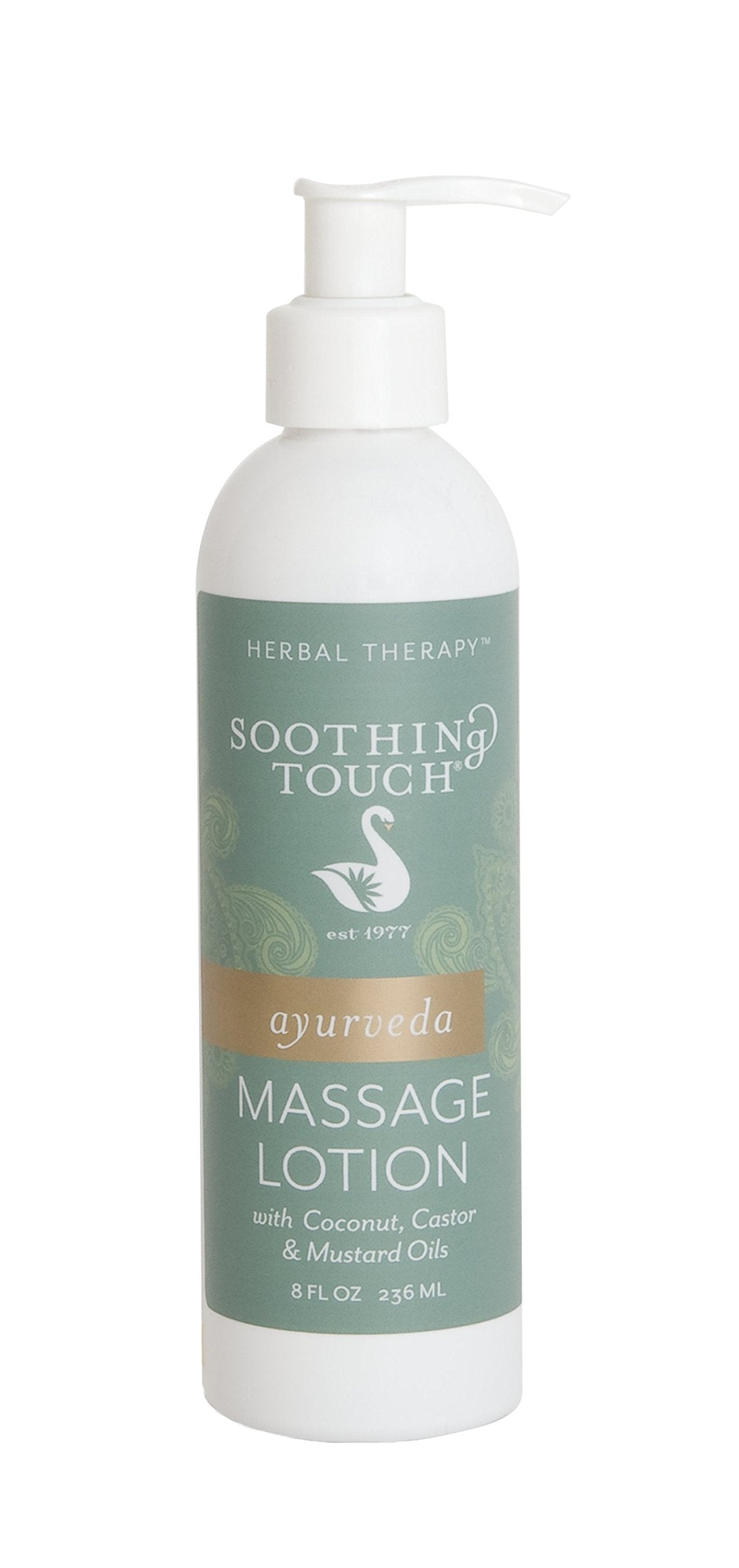 Soothing Touch Ayurveda Massage Lotion Unscented – 8 oz