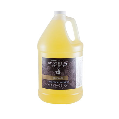 Soothing Touch European Lavender Massage Oil – Gallon (128 oz)