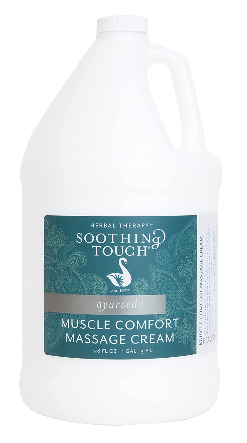 Soothing Touch Muscle Comfort Massage Cream – 1 Gallon (128 oz)