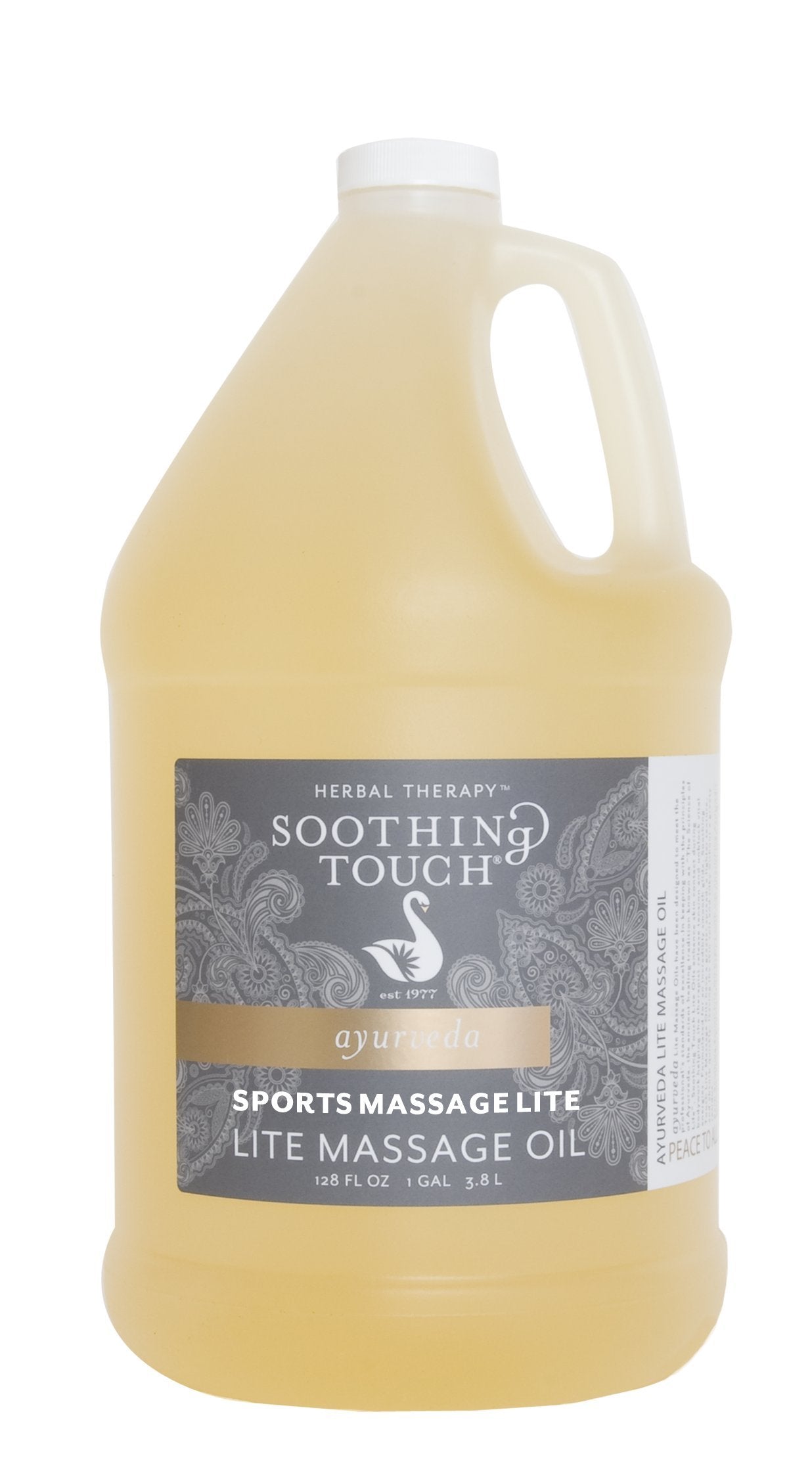 Soothing Touch Sports Massage Lite Oil – 1 Gallon, Deep Penetration