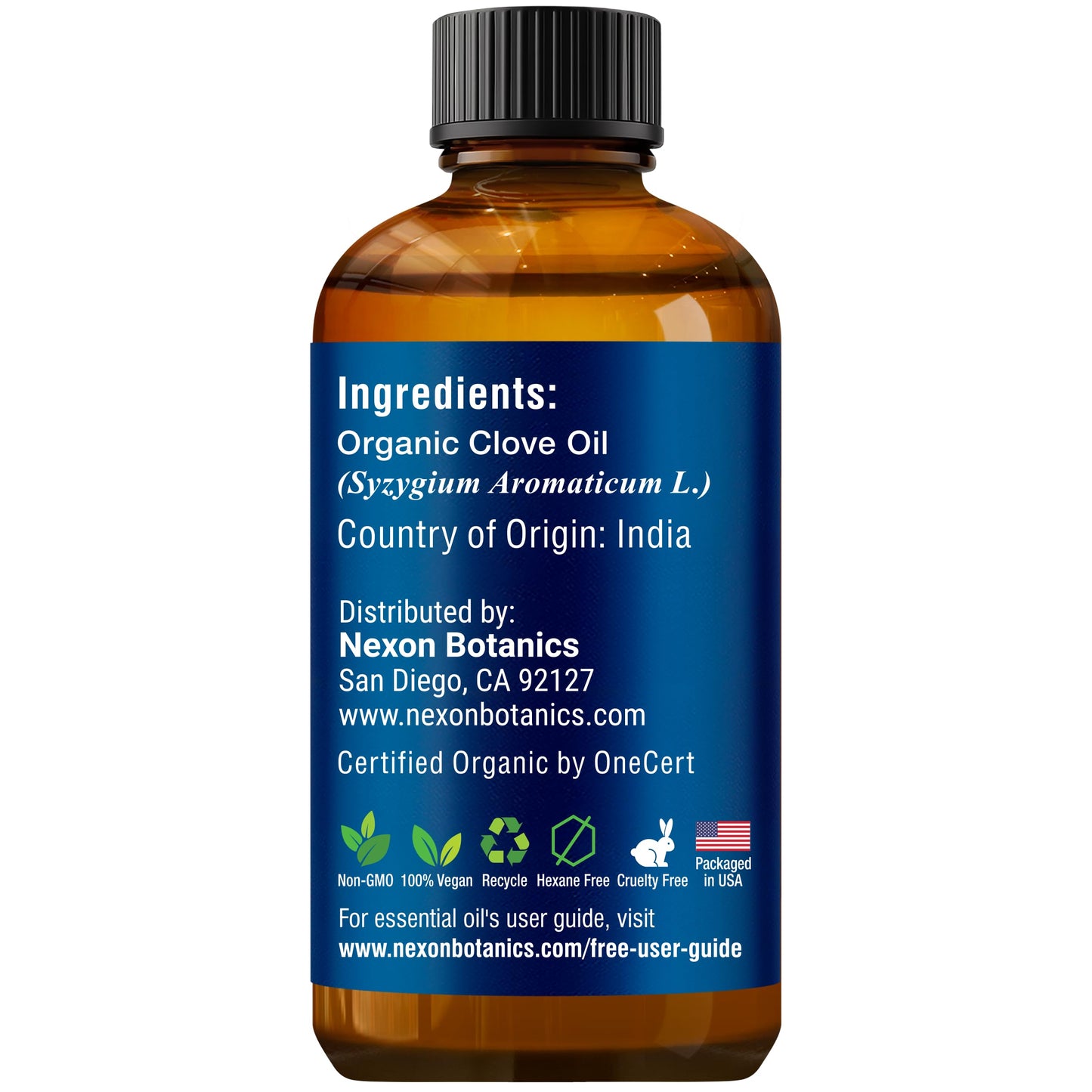 Organic Clove Essential Oil 30 ml – Nexon Botanics | Pure & Undiluted