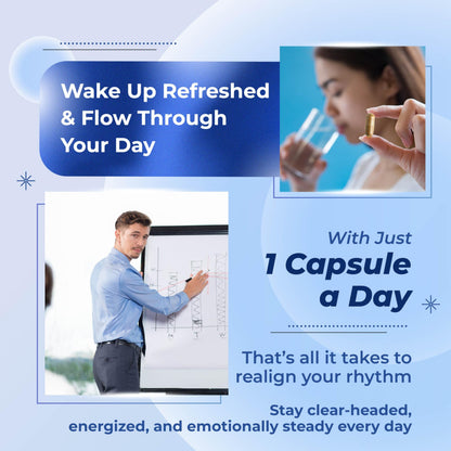 5-HTP + GABA with L-Theanine & L-Tyrosine – Mood, Focus & Sleep (USA Made)