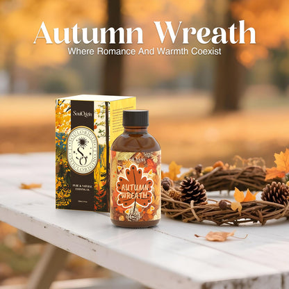 SoulOrigin Autumn Wreath Essential Oil 120ml | Fall Diffuser Fragrance