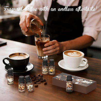 Soulorigin Coffee Fragrance Oils Set | Essential Oil for Diffusers, Soap & Candle Making