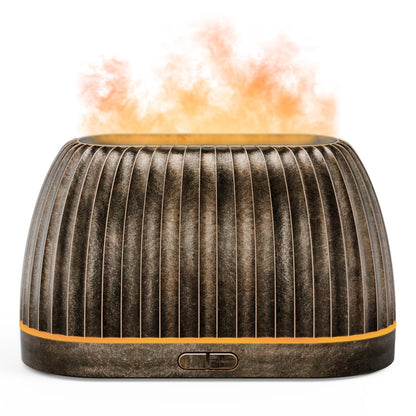 SOULORIGIN Essential Oil Diffuser - Gold, 120ml, 7-Color LED Lights, Auto Shut-Off