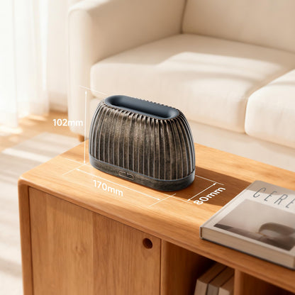 SOULORIGIN Essential Oil Diffuser - Gold, 120ml, 7-Color LED Lights, Auto Shut-Off