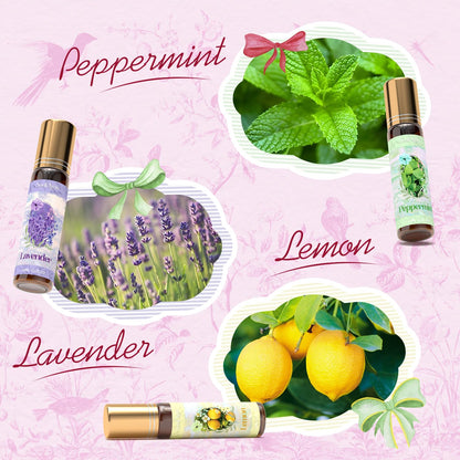 SoulOrigin Essential Oil Roll-On Set – 6 Natural Aromatherapy Oils