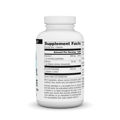 Source Naturals Ascorbyl Palmitate 500mg - Fat-Soluble Vitamin C Ester (180 capsules)