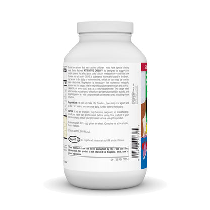 Source Naturals Attentive Child Chewable Wafers – Brain Metabolism Support, 120 Fruit Wafers