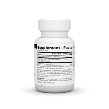 Source Naturals BioPerine Black Pepper Extract - Nutrient Absorption* (60 Tablets)