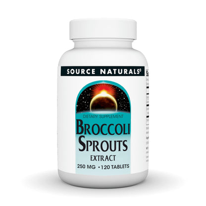 Source Naturals Broccoli Sprouts Extract 250 mg – 120 Tablets (50x Isothiocyanates)