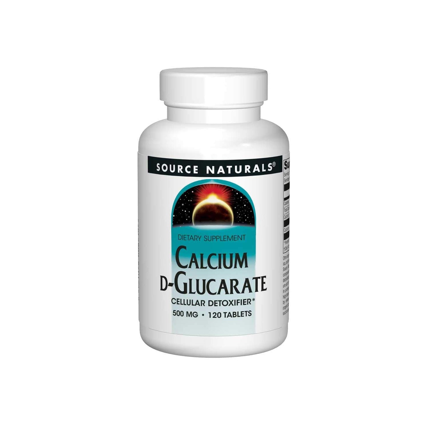 Source Naturals Calcium D-Glucarate 500 mg | Detox Support