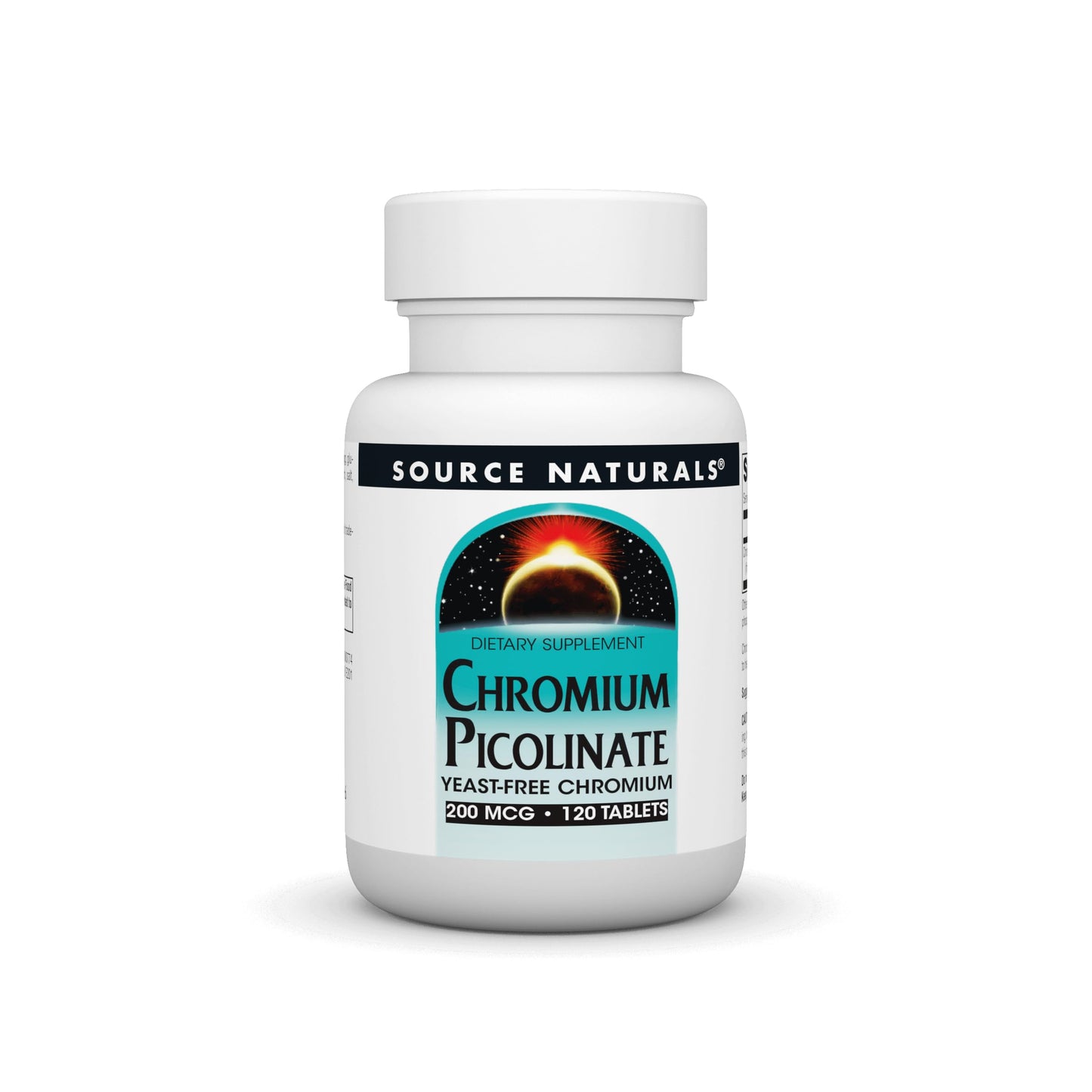 Source Naturals Chromium Picolinate 200 mcg Tablet – 120 Count