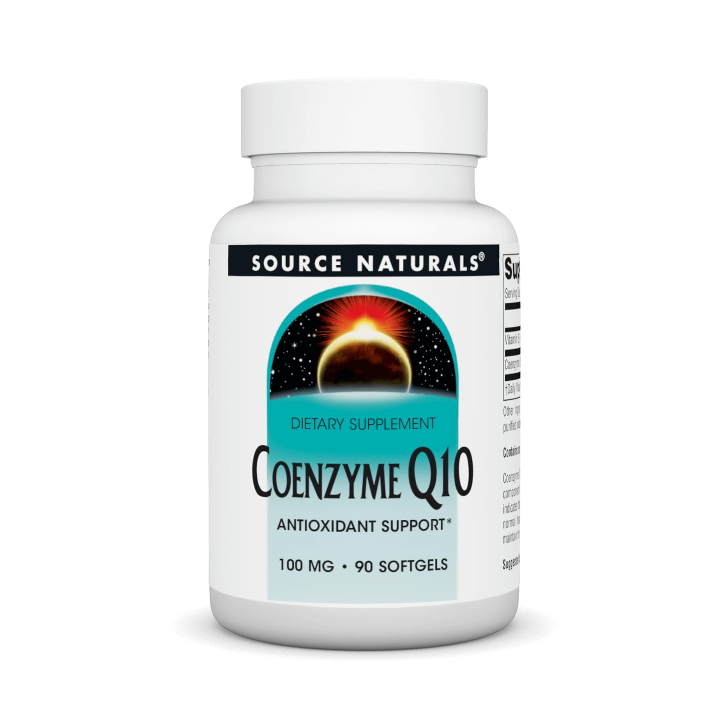 Source Naturals CoQ10 100 mg Softgels – Heart, Brain, Immunity & Liver Support (90 Softgels)