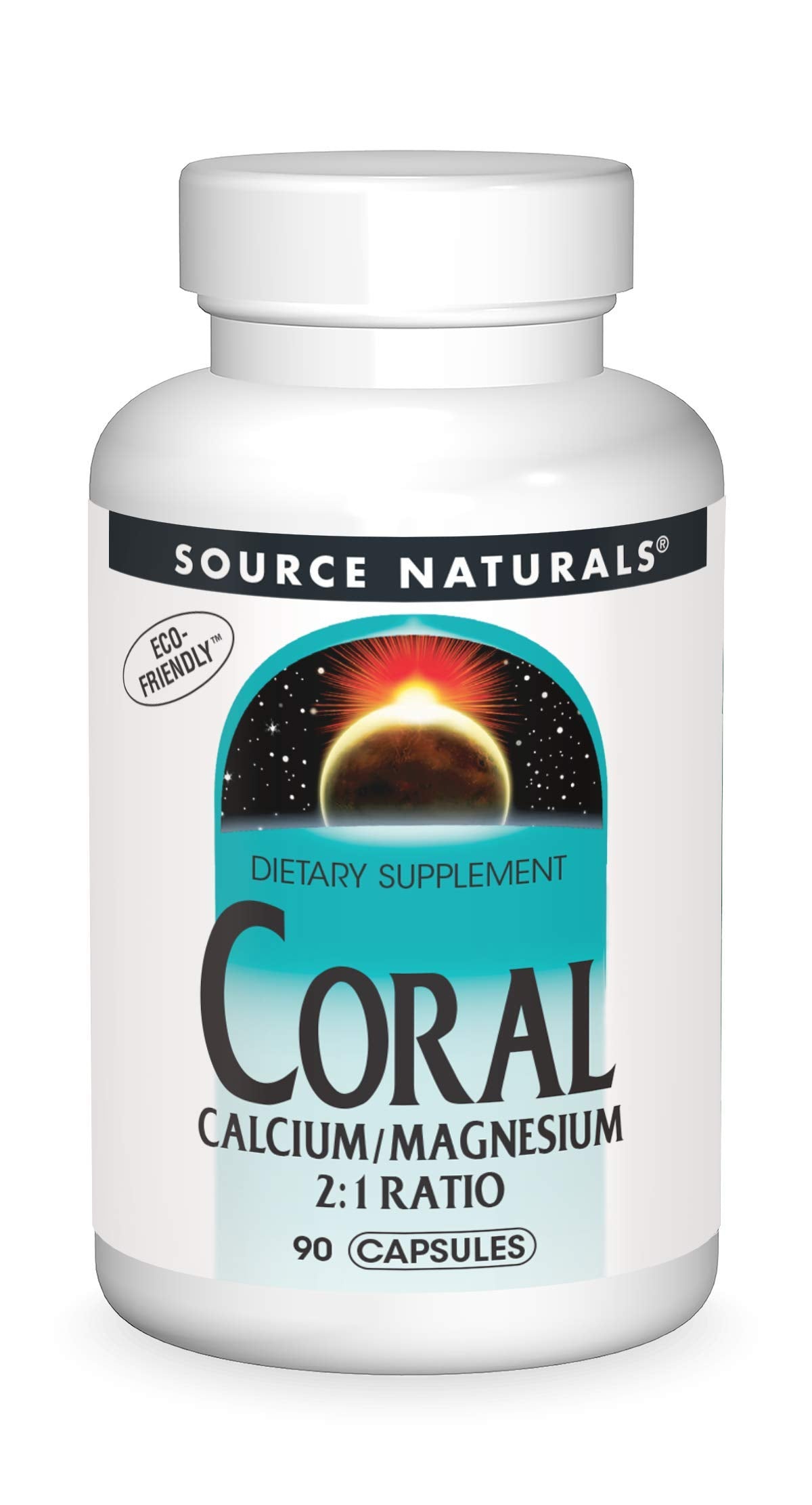 Source Naturals Coral Calcium with Magnesium Capsules – 90 Count