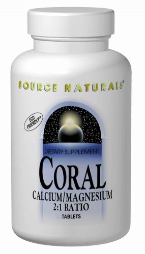 Source Naturals Coral Calcium with Magnesium Capsules – 90 Count