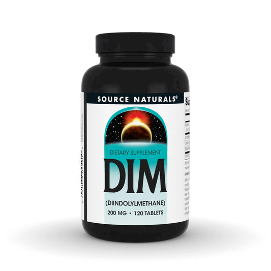 Source Naturals DIM 200 mg with BioPerine – 120 Tablets BritishVita | Premium UK Vitamins & Wellness Supplements