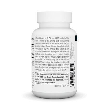 Source Naturals DLPA DL-Phenylalanine 750 mg - 60 Tablets | Mood & Alertness Support