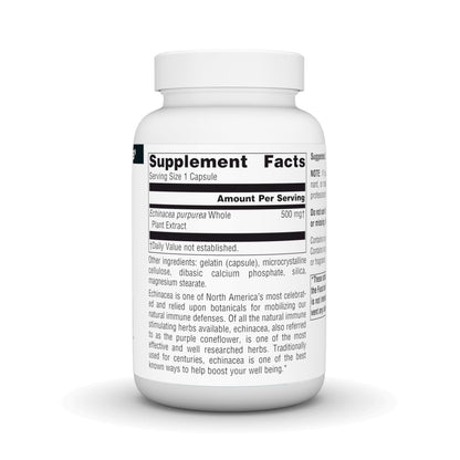 Source Naturals Echinacea Root Extract 500mg - 100 Capsules | Immune Support