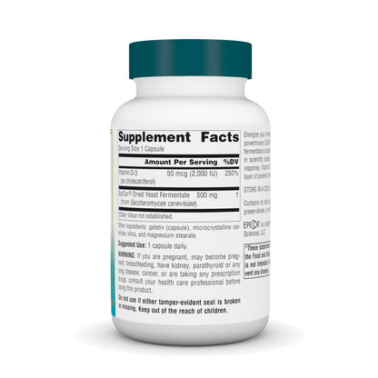 Source Naturals EpiCor with Vitamin D-3 – Immune Support (60 Capsules)