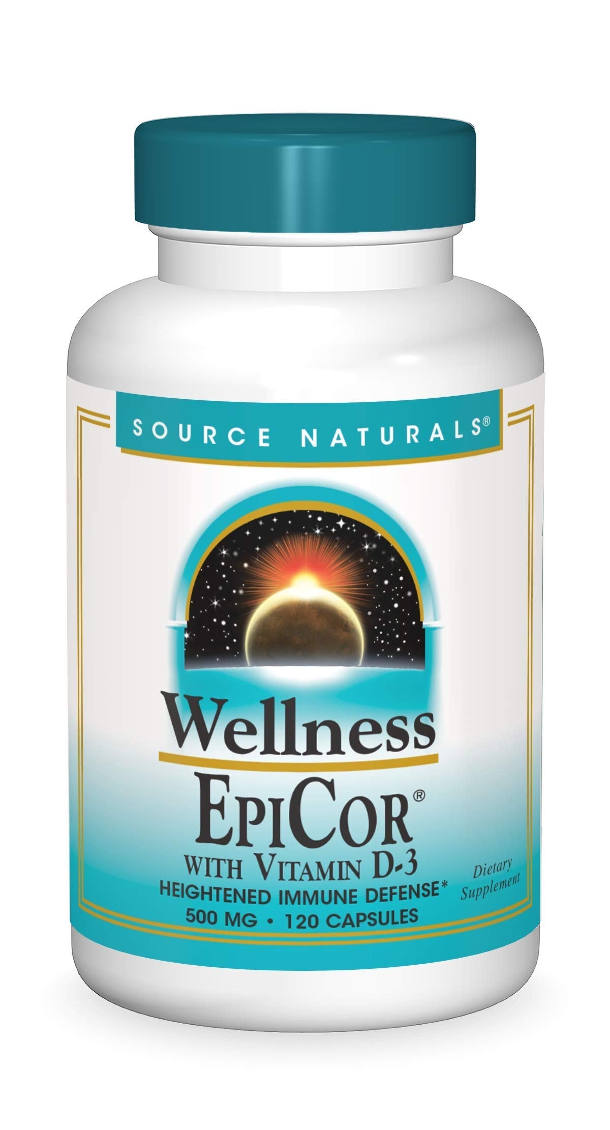 Source Naturals EpiCor with Vitamin D-3 – Immune Support (120 capsules)