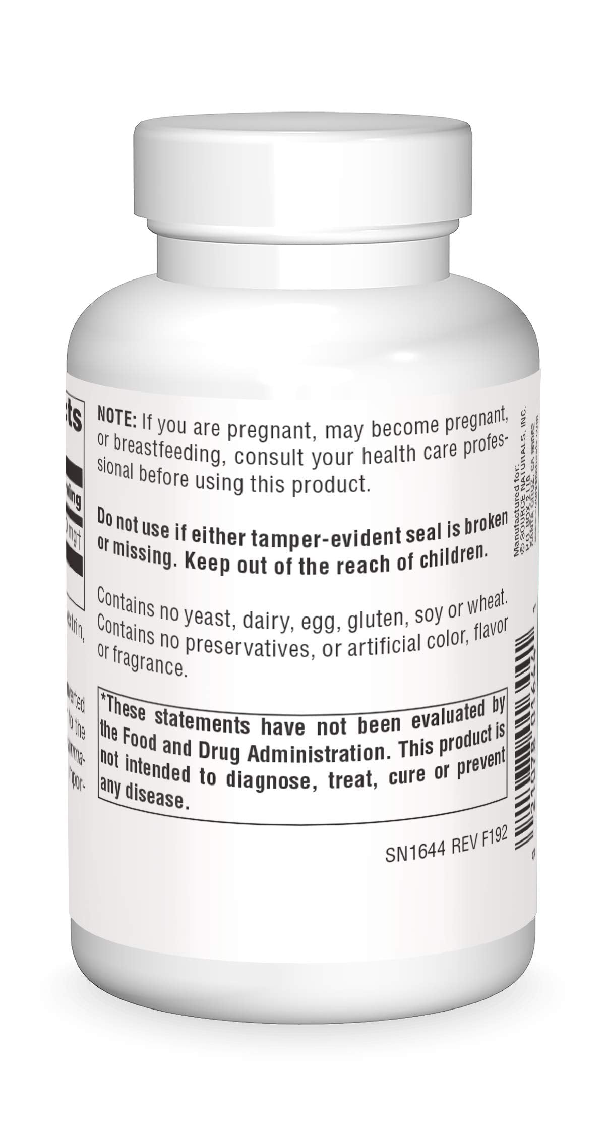Source Naturals Free Form L-Glutamine 500 mg - 100 Capsules