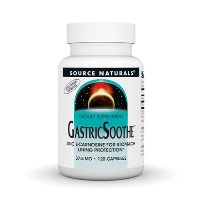 Source Naturals GastricSoothe Zinc L-Carnosine 120 Veggie Caps