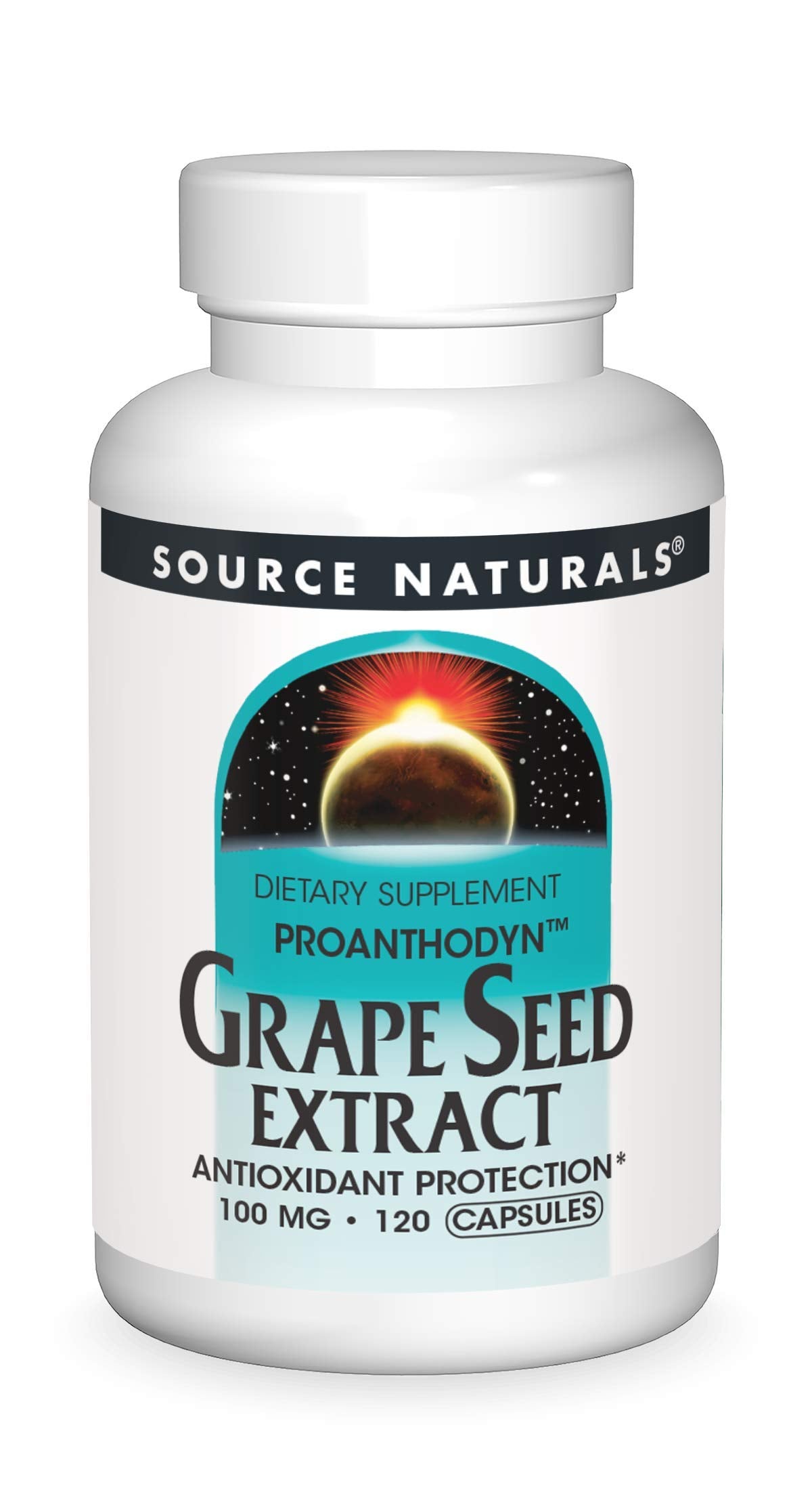 Source Naturals Grape Seed Extract Proanthodyn 100 mg - 120 Capsules
