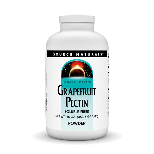 Source Naturals Grapefruit Pectin - Soluble Fiber Powder (16 oz) BritishVita | Premium UK Vitamins & Wellness Supplements
