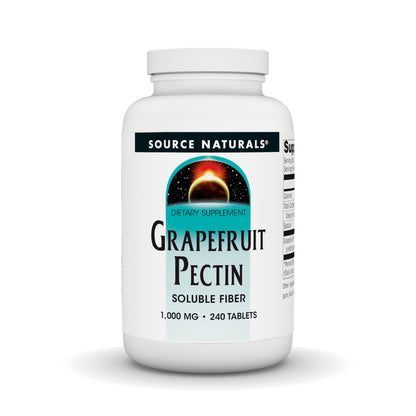 Source Naturals Grapefruit Pectin - 1000 mg Soluble Fiber, 240 Tablets