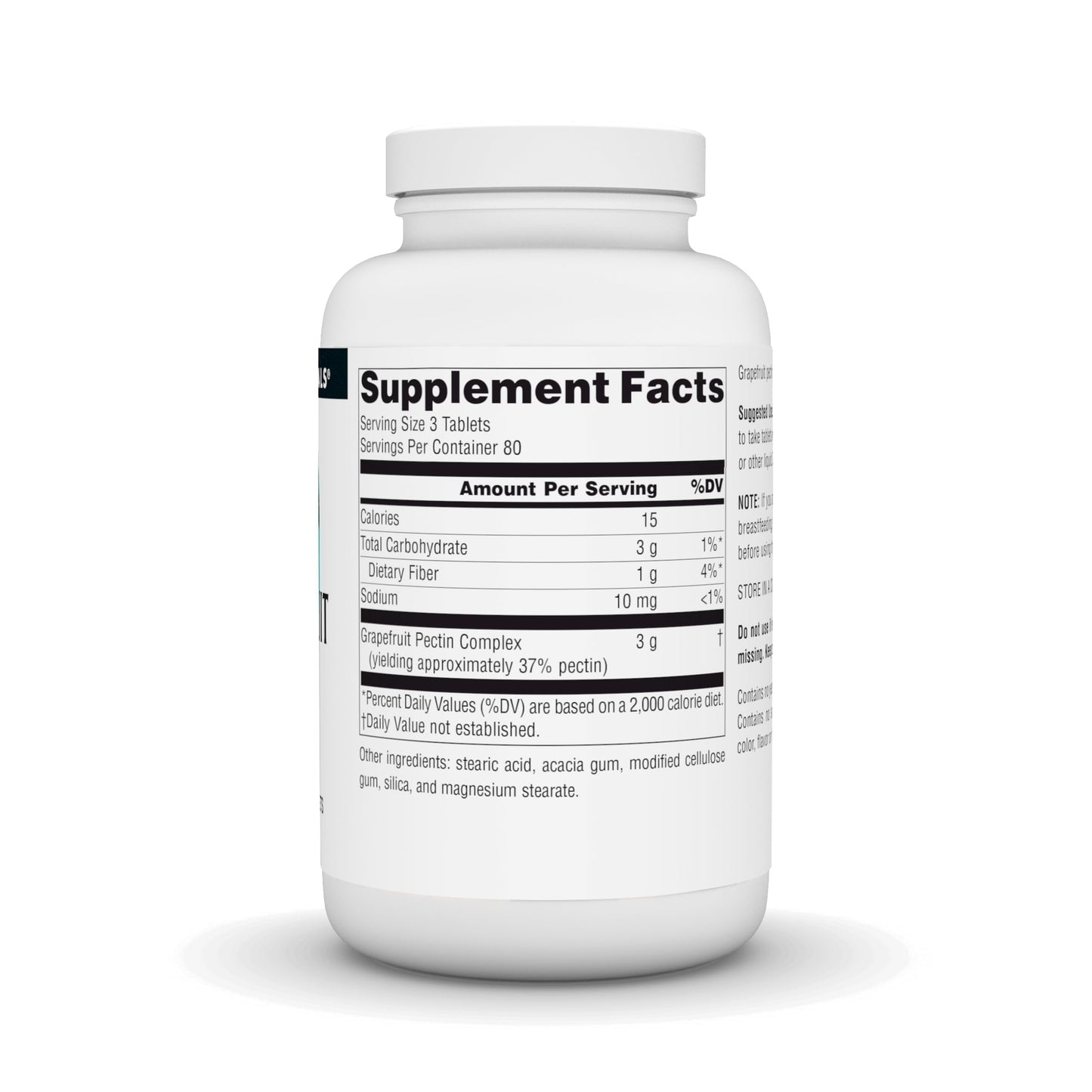 Source Naturals Grapefruit Pectin - 1000 mg Soluble Fiber, 240 Tablets