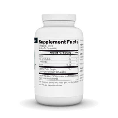Source Naturals Grapefruit Pectin - 1000 mg Soluble Fiber, 240 Tablets