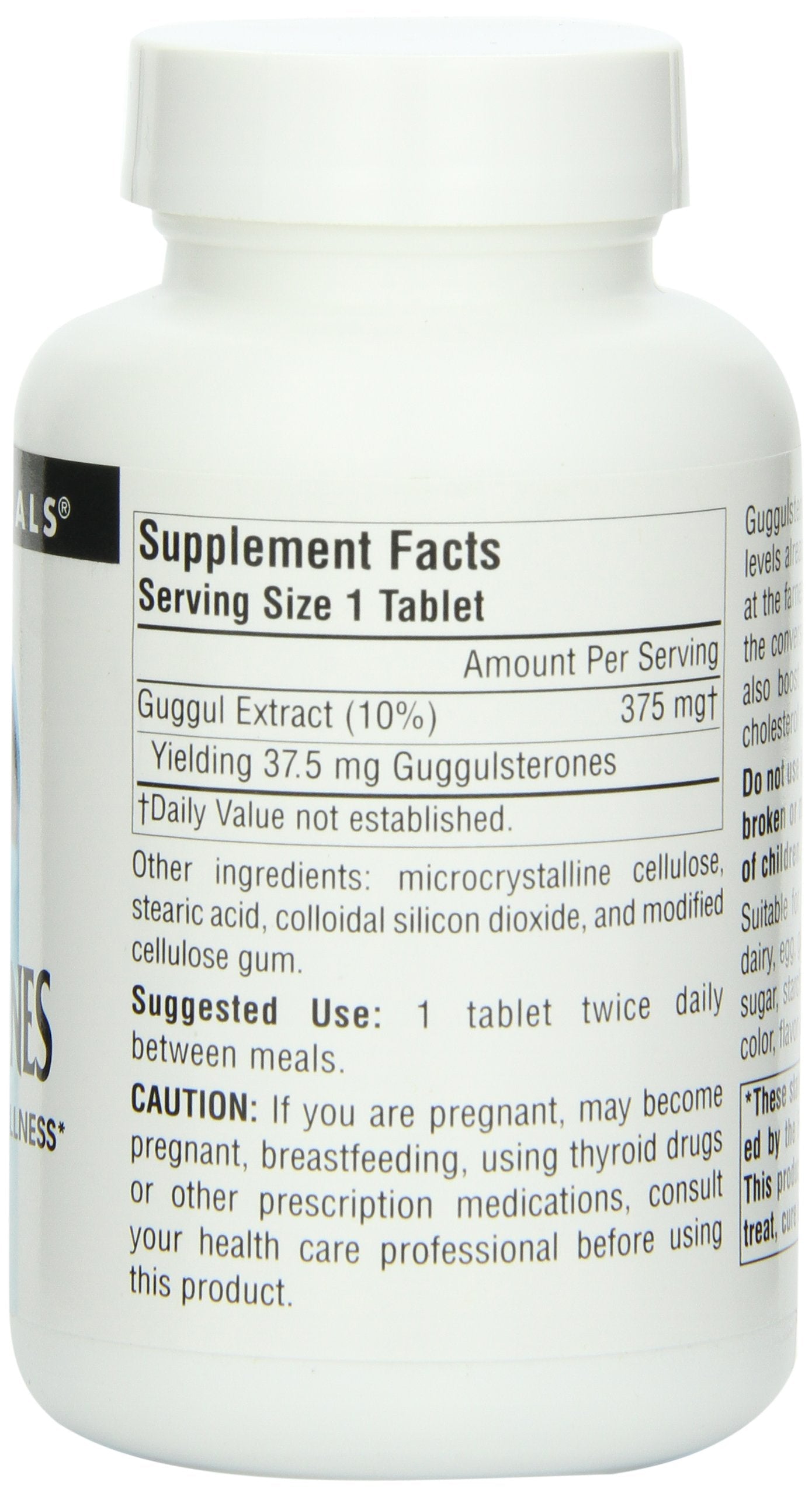 Source Naturals Guggulsterones 37.5 mg – 120 Tablets | Heart & Artery Support