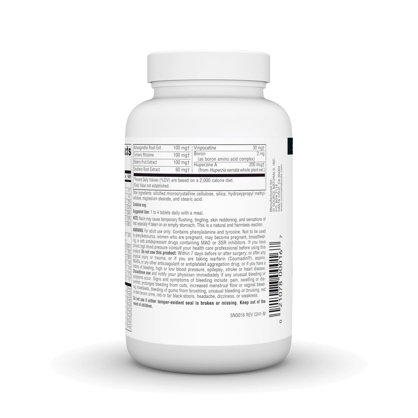 Source Naturals Higher Mind with Phosphatidylserine - 90 Tablets