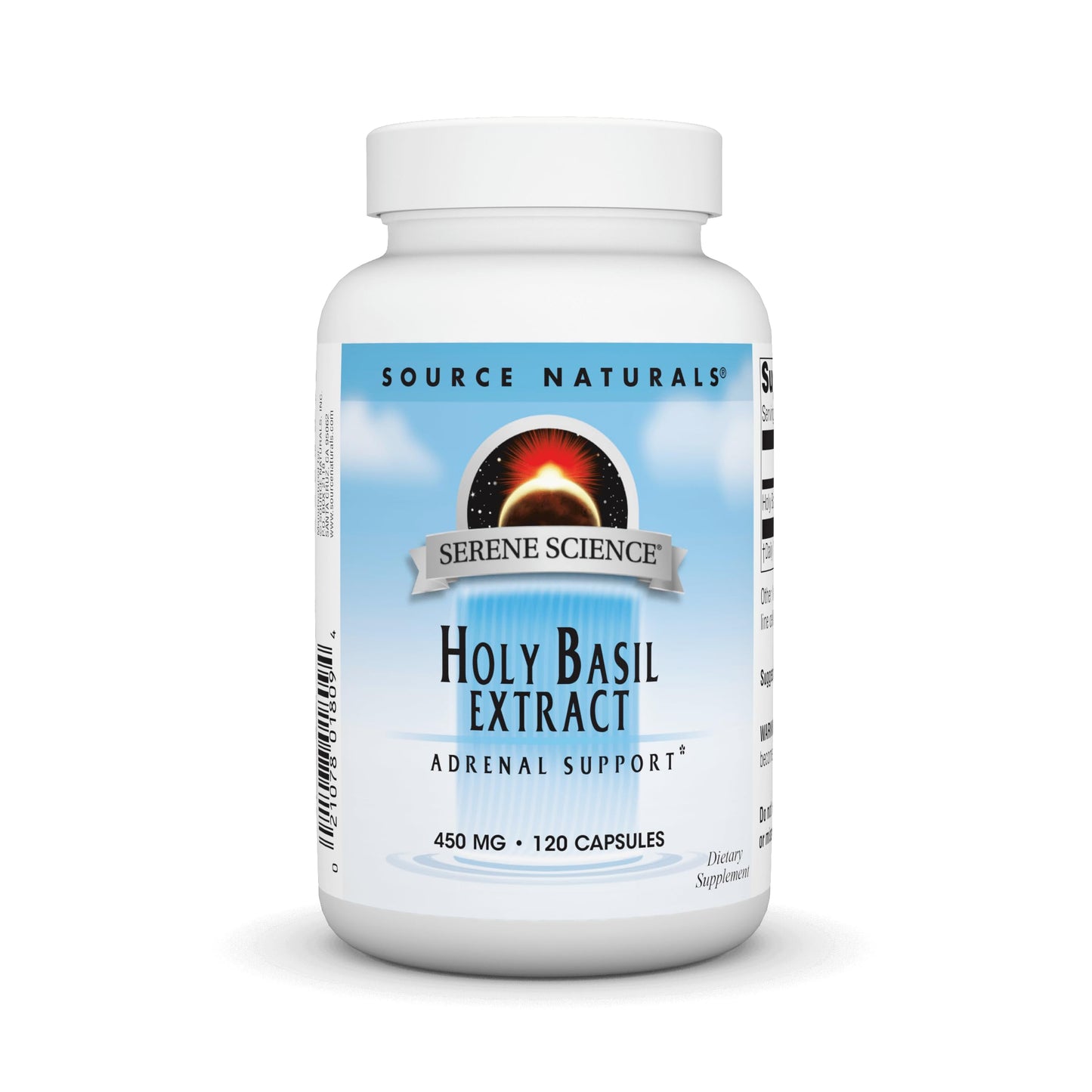 Source Naturals Holy Basil Extract Adrenal Support* 450mg - 120 Capsules