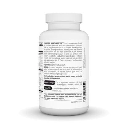 Source Naturals Hyaluronic Joint Complex with Glucosamine, Chondroitin & MSM Extra Strength - 120 Tablets