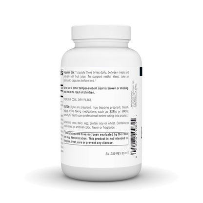 Source Naturals L-Tryptophan 500mg - Mood, Relaxation & Sleep Support, 120 Capsules