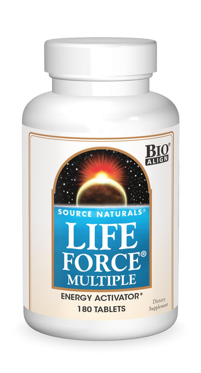 Source Naturals Life Force Multi, Energy Activator - 180 Tablets