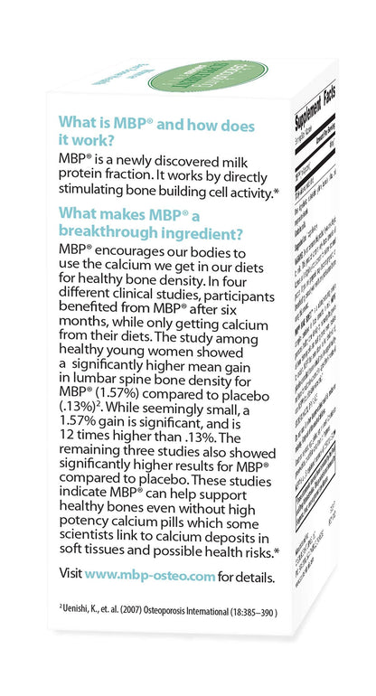 Source Naturals MBP Bone Renew – Milk Protein for Advanced Density Support (30 Capsules)