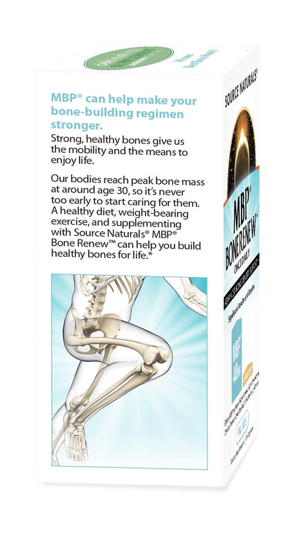 Source Naturals MBP Bone Renew – Milk Protein for Advanced Density Support (30 Capsules)