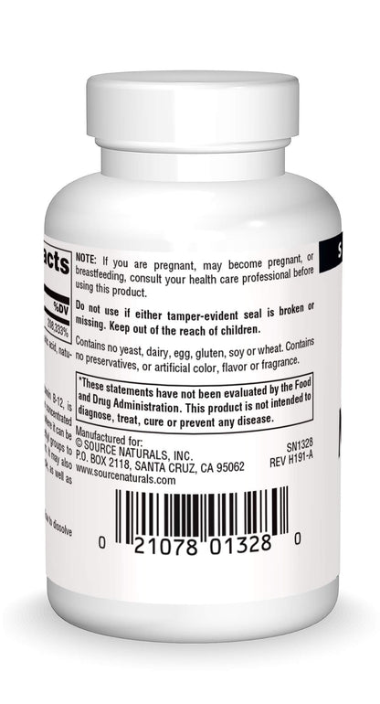 Source Naturals Methylcobalamin B-12 Cherry Flavored 5 mg - 30 Lozenges