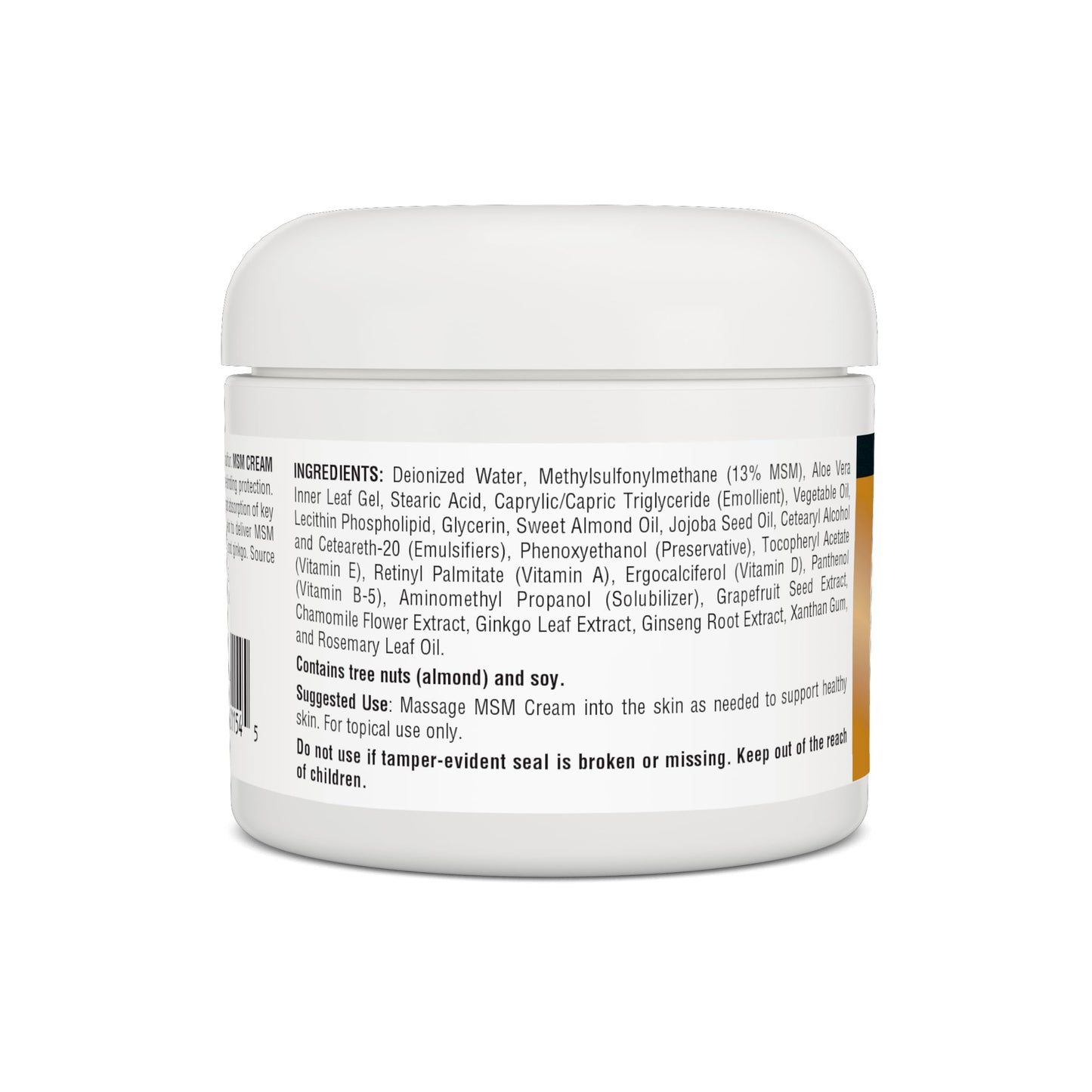 Source Naturals MSM Cream, Advanced Liposomal Delivery, 4 Ounces