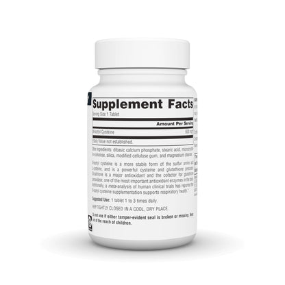Source Naturals N-Acetyl Cysteine 600 mg — Antioxidant Support for Respiratory Health | 60 Tablets