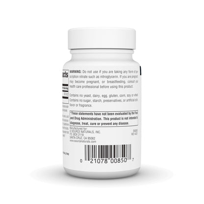 Source Naturals N-Acetyl Cysteine 600 mg — Antioxidant Support for Respiratory Health | 60 Tablets