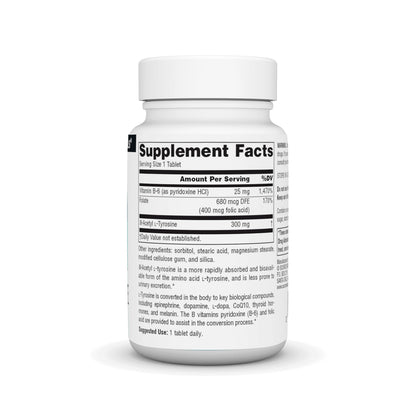Source Naturals N-Acetyl L-Tyrosine 300 mg - 60 Tablets