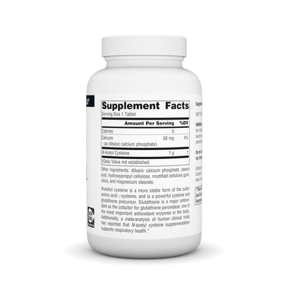 Source Naturals N-Acetyl Cysteine 1000 mg – Antioxidant Support (120 Tablets)