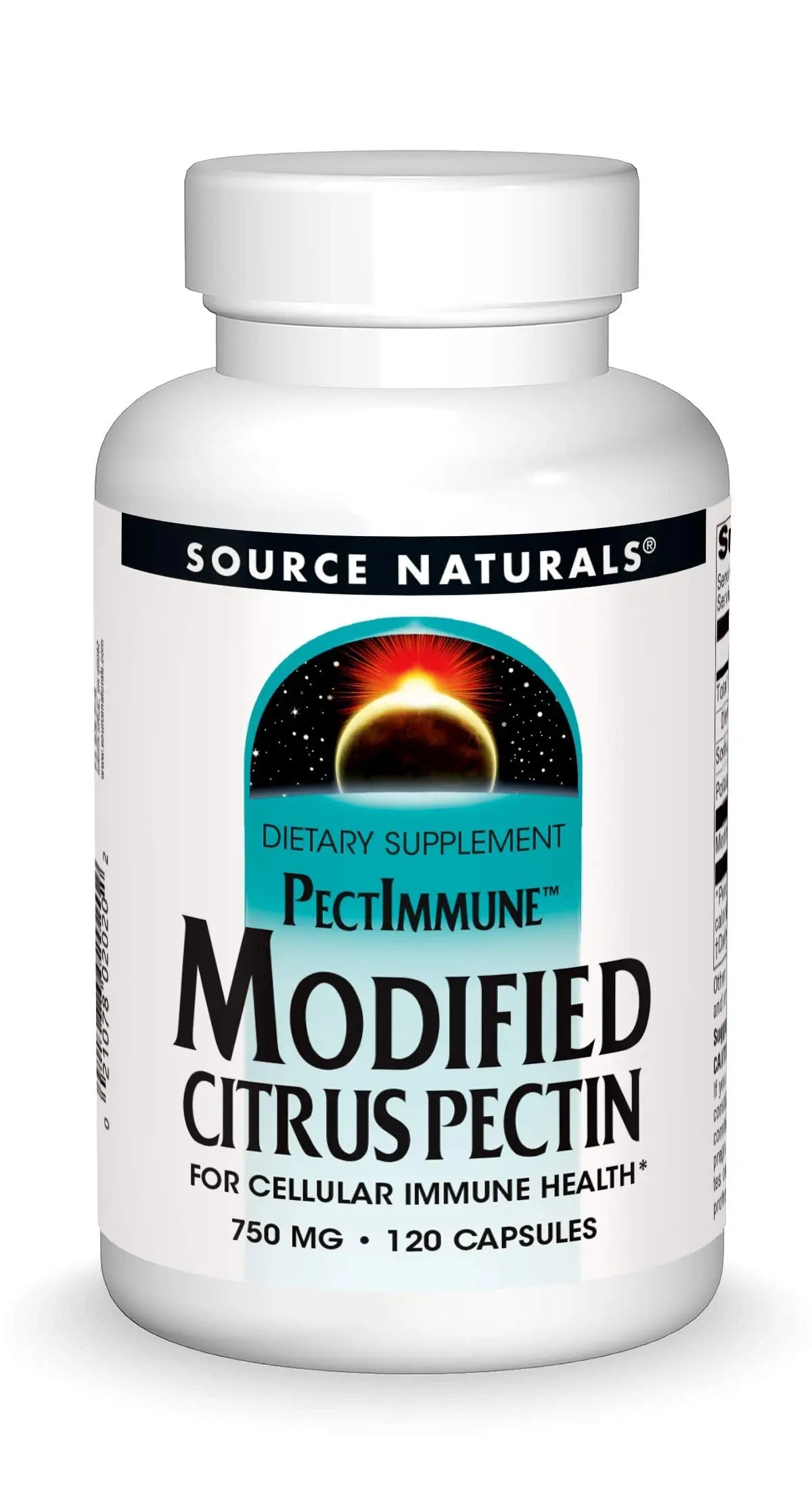 Source Naturals PectImmune: Modified Citrus Pectin for Cellular Immune Health, 750 mg, 120 capsules BritishVita | Premium UK Vitamins & Wellness Supplements
