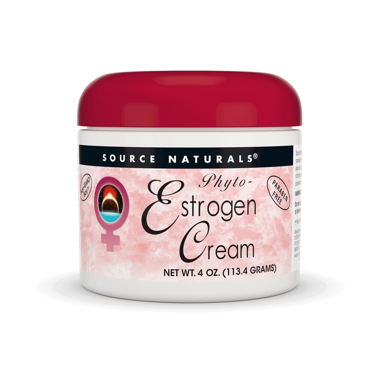 Source Naturals Phyto-Estrogen Cream, Paraben-Free – 4 oz | Advanced Liposomal Delivery