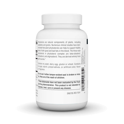 Source Naturals Phytosterol Complex with Beta-Sitosterol, Supports Healthy Cholesterol Levels*, 113 mg - 180 Tablets